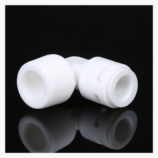 1/2 Thread Quick Insert Male Elbow Water Pipe